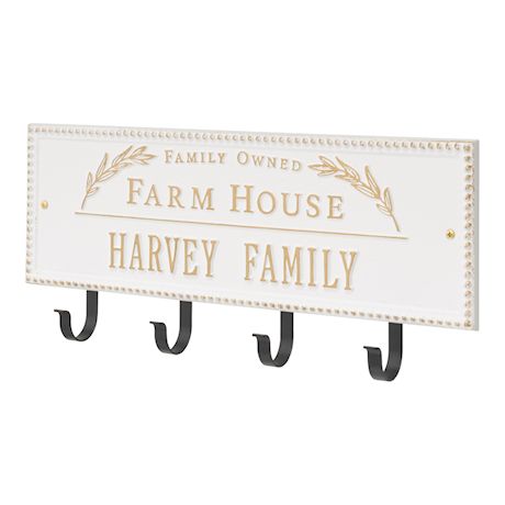 Farmhouse Hook Plaque